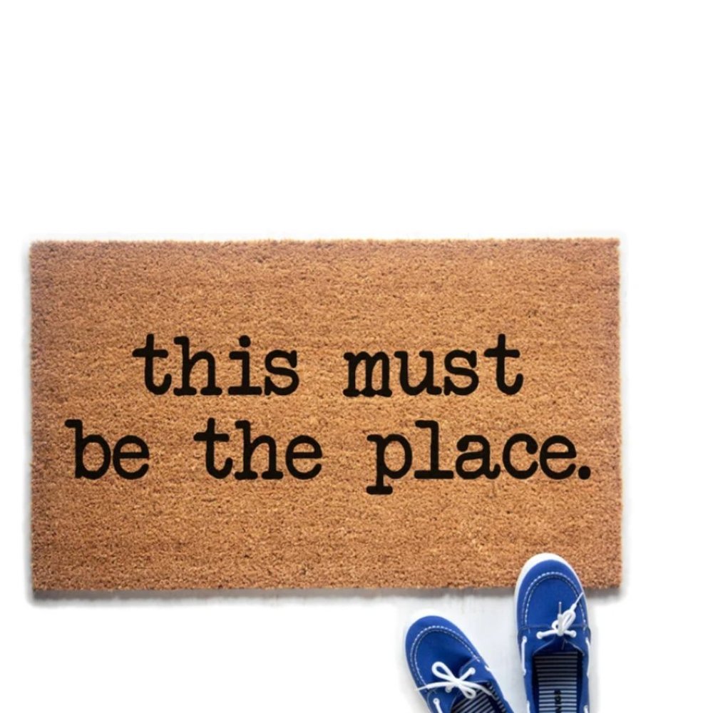 Urban Owl This Must Be The Place Doormat - 18" x 30"